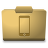 Yellow Movil Icon 48x48 png